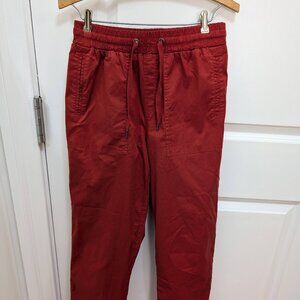 Universal Standard Size 2-4 Red Perfect Tencel Chambray Off-Duty Pants